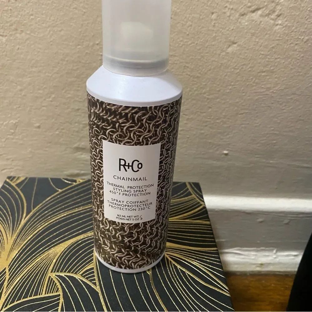 R+CO CHAINMAIL THERMAL PROTECTION STYLING SPRAY new